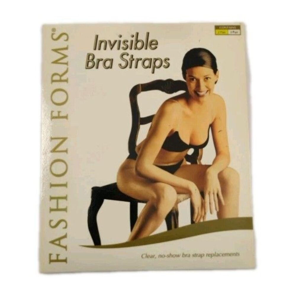Invisible Bra Straps Fashion Forms 2 inside package